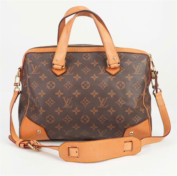 Túi LV hoa nâu viền nâu size 22 ++