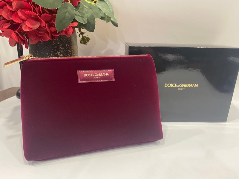 Túi Dolce & Gabbana đỏ mận KG+