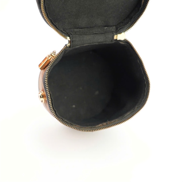 Túi LV tròn hoa nâu nhạt size 16 ++