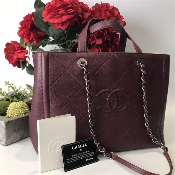 Túi Chanel đỏ đô KG+