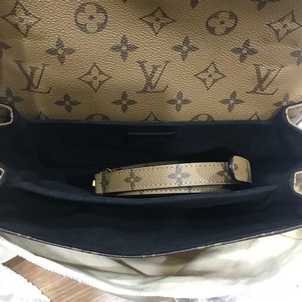 Túi LV Metis nâu quai đen +