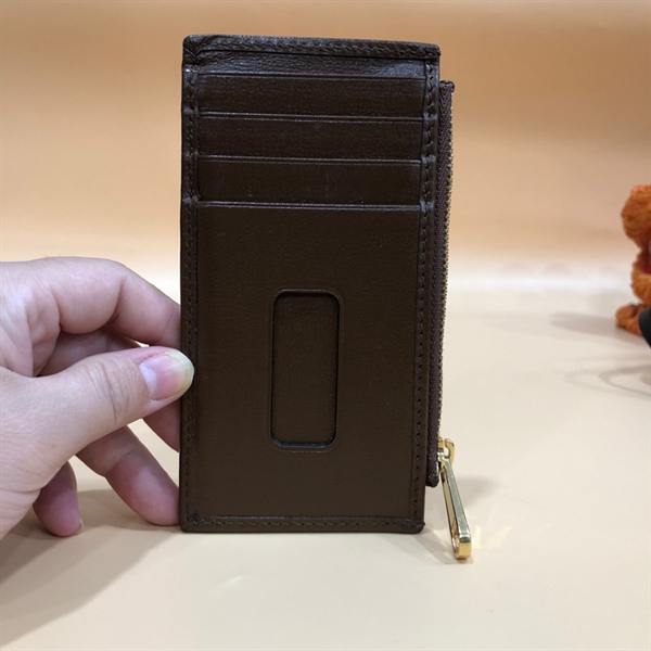 Ví GG 1 Ngăn Xám Nâu+