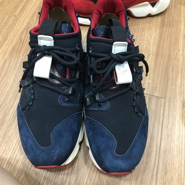 Giày Christian Louboutin xanh đen size 40 KG+