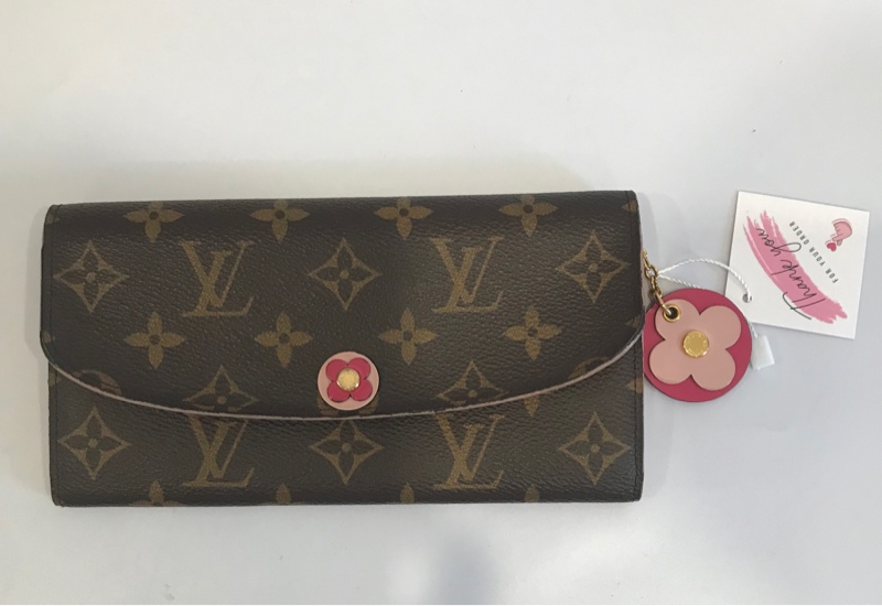 Túi Lv nâu lòng Hồng KG+