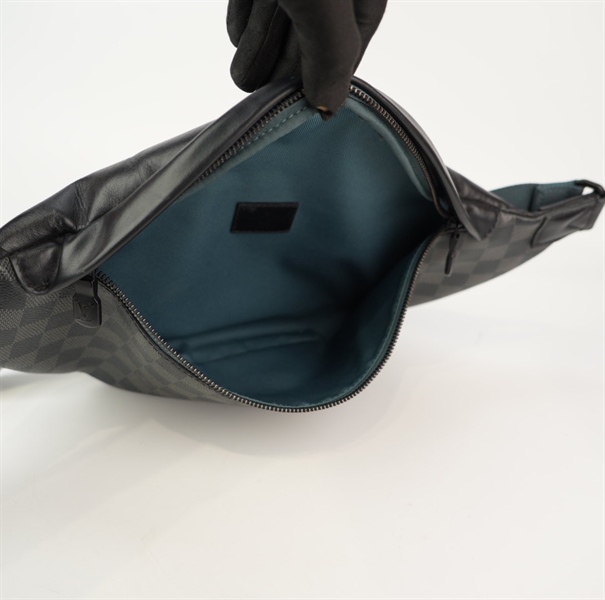 Túi LV belt bag ô vuông KG+