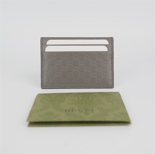 Ví GG Card Holder màu xám +