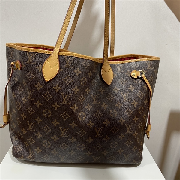 Túi Never full LV Lòng Đỏ+