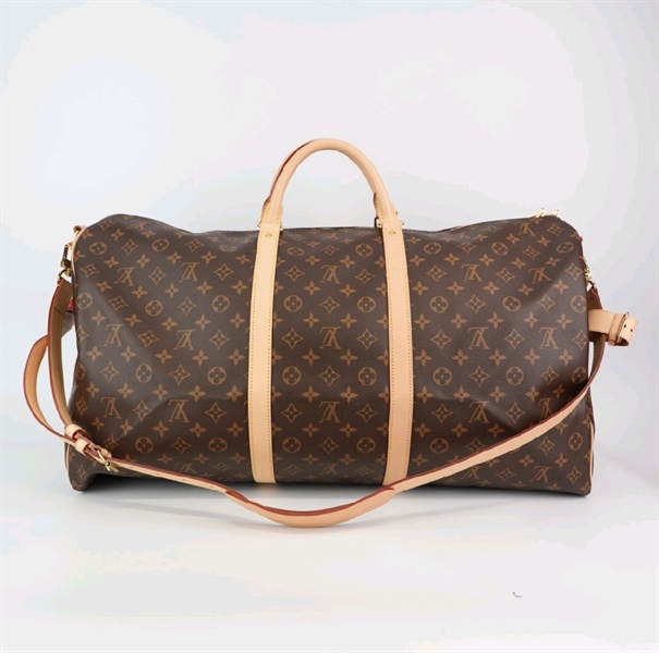 Túi LV hoa nâu sz 58cm KG+