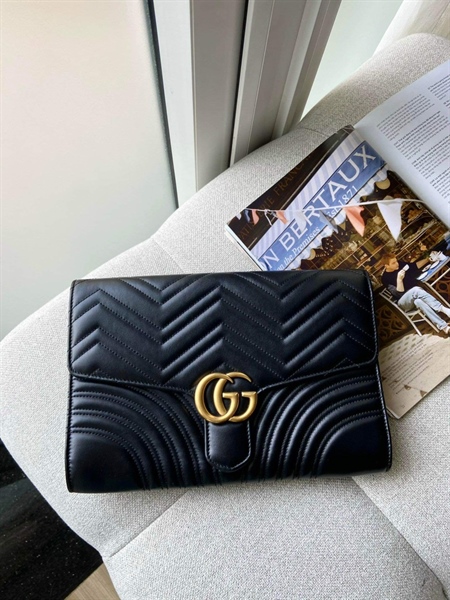 Túi Clutch GG Đen+