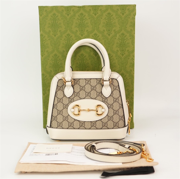 Túi GG 1955 trắng KG+