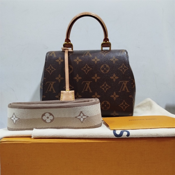 Túi LV Cluny Hoa Nâu+