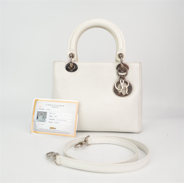 Túi Dior Lady trắng TB +