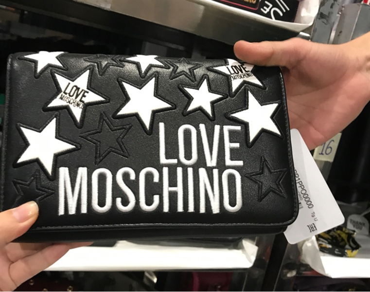 Túi love mosachino sao đen