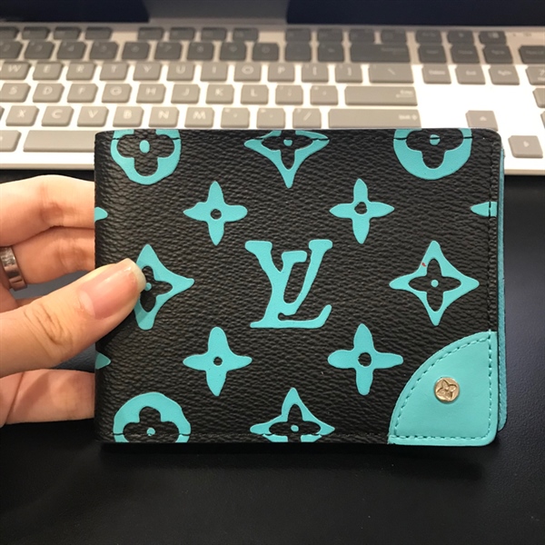 Ví LV xanh biển +