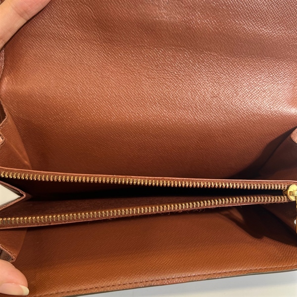 Ví LV gập khoá kéo +