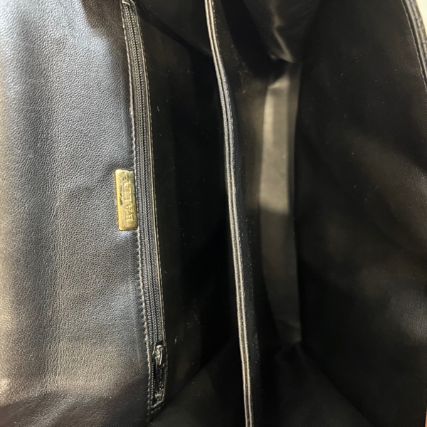 Túi Bally Đen có dập nổi KG+