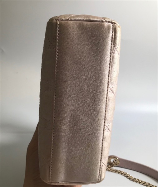 Túi Dior hồng đính đá KG+