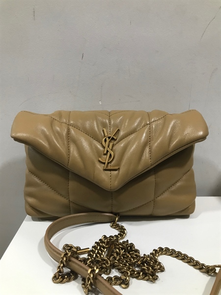 Túi YSL Màu Nude Đậm+