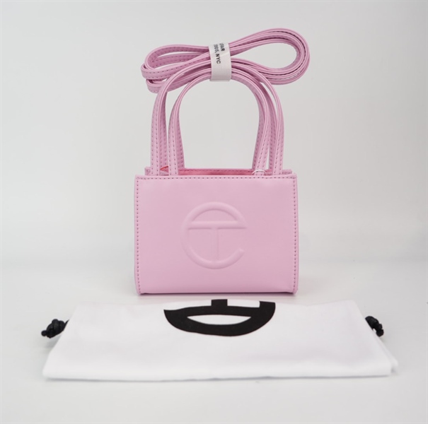 Túi TELFAR màu hồng nhạt KG+