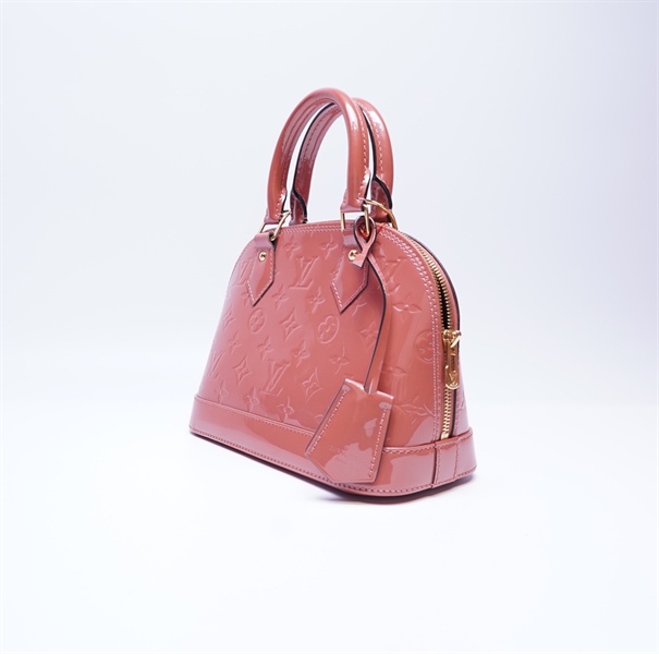 Túi LV alma hồng nude kèm ổ khoá +