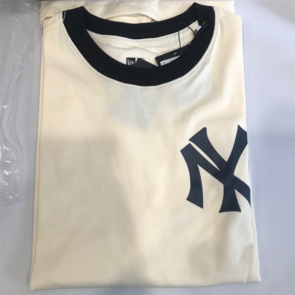 Áo Thun NY kem chữ Xanh KG+