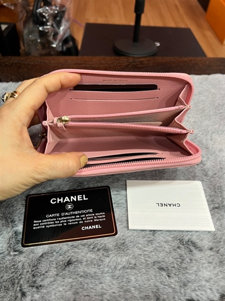ví chanel hồng nhỏ+