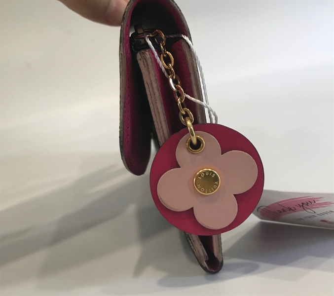 Túi Lv nâu lòng Hồng KG+