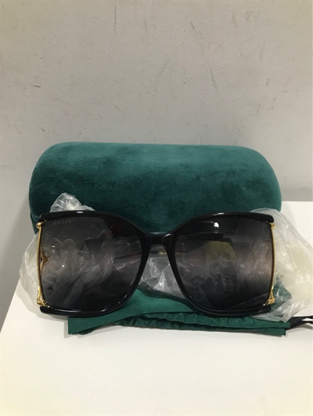 Kính GG Đen Gọng Vàng+