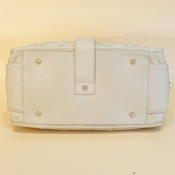 Túi Du lịch Balenciaga màu kem size 31cm KG+