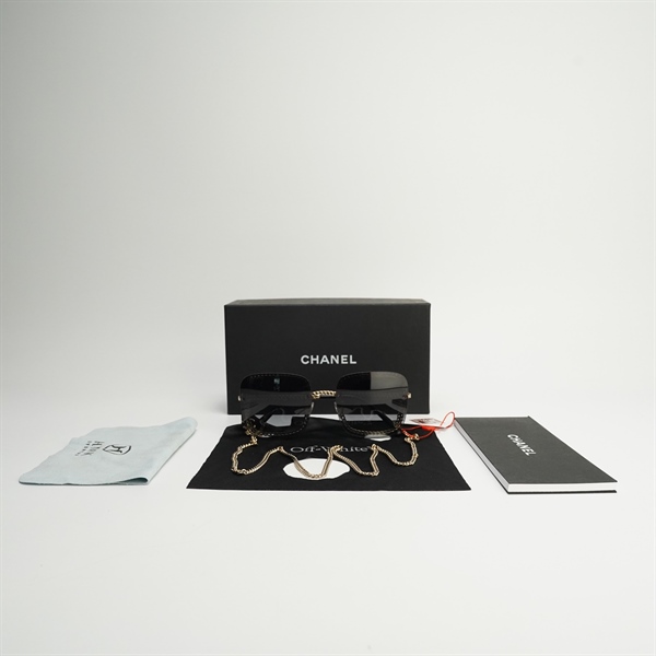 Kính Chanel phối dây xích +