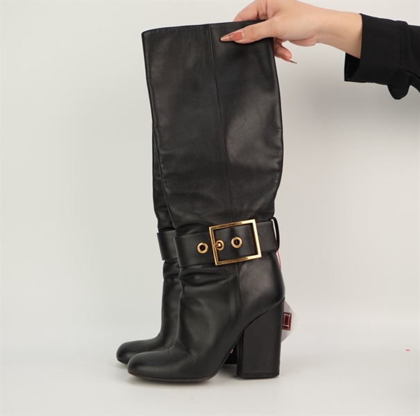 Giày GG cao gót đen size 36 KG+