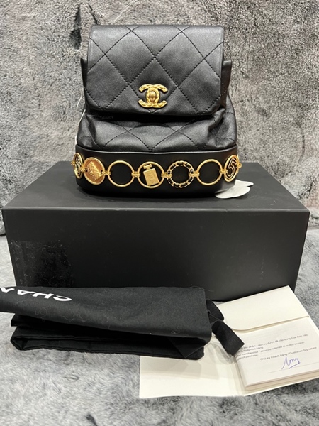 Balo Chanel đen KG+