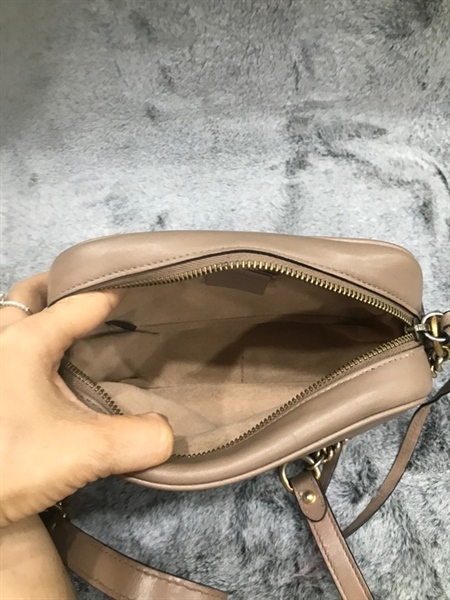Túi hộp Gucci màu nâu +