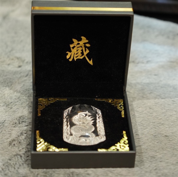 Mặt Rồng thạch anh trắng VIP 293128 +