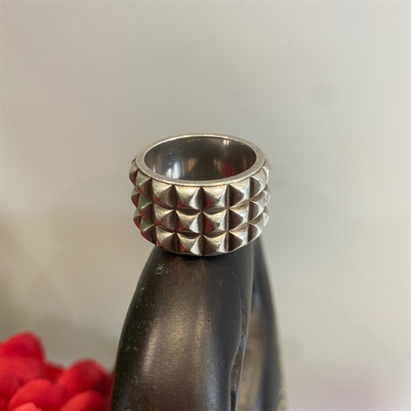 Nhẫn bạc Hermes KG+