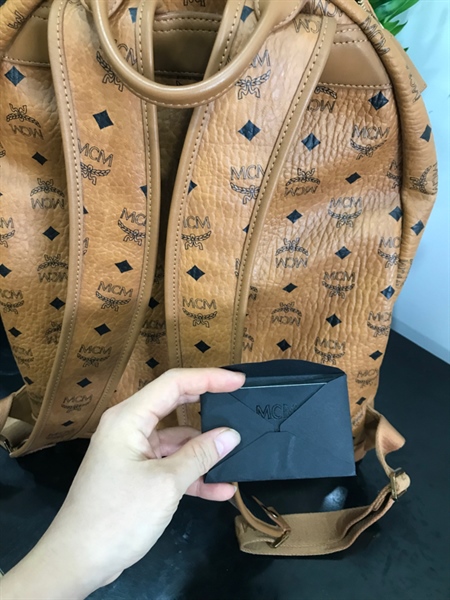Balo MCM Lớn Vàng+