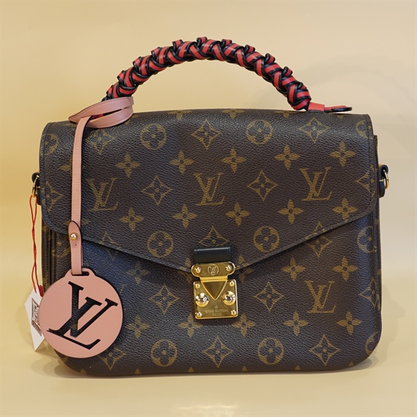 Túi LV Metis hoa nâu quai đan chéo KG+