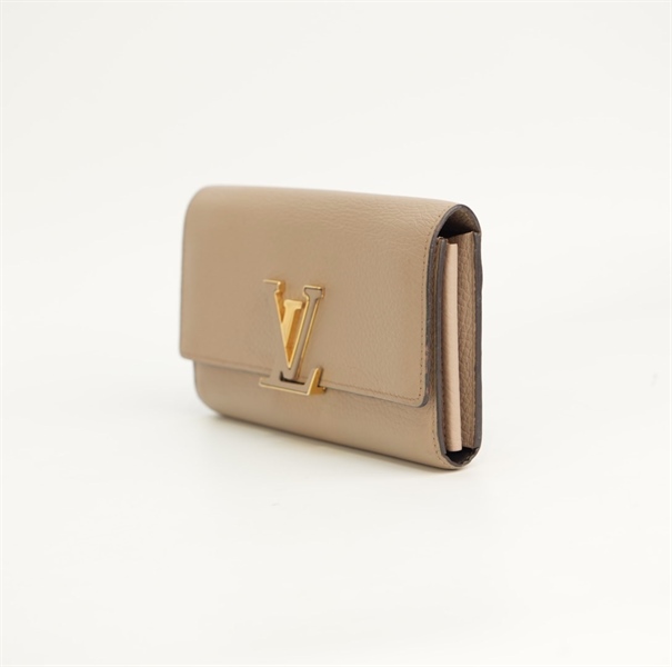 Ví LV màu nude KG+