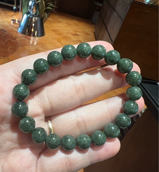 Vòng tay thạch anh tóc xanh +