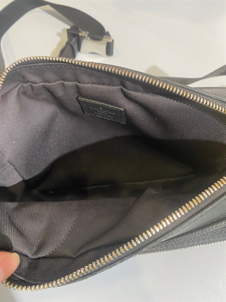 Túi LV hoa đen KG+