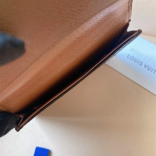 Ví Đựng Thẻ LV Hoa Nâu+