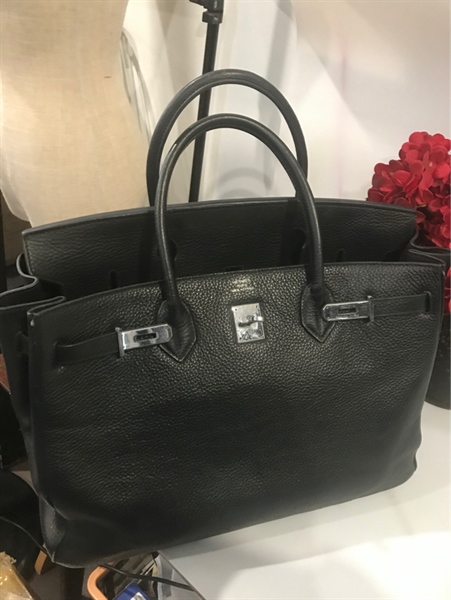 Túi Hermes đen +