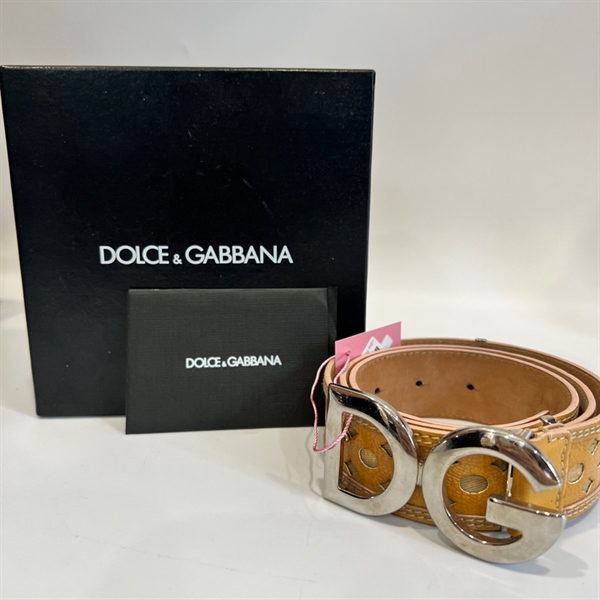 Thắt lưng DG màu vàng KG+