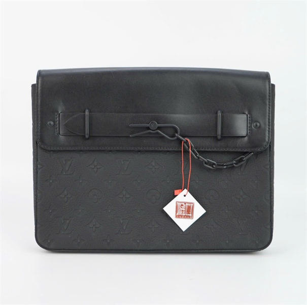 Túi LV hoa đen có xích trang trí size 28 TB+