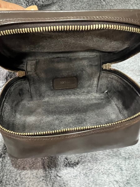 Túi hộp GG màu nâu đậm KG+