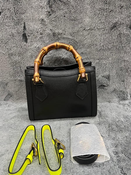 Túi GG đen quai trúc 2strap +