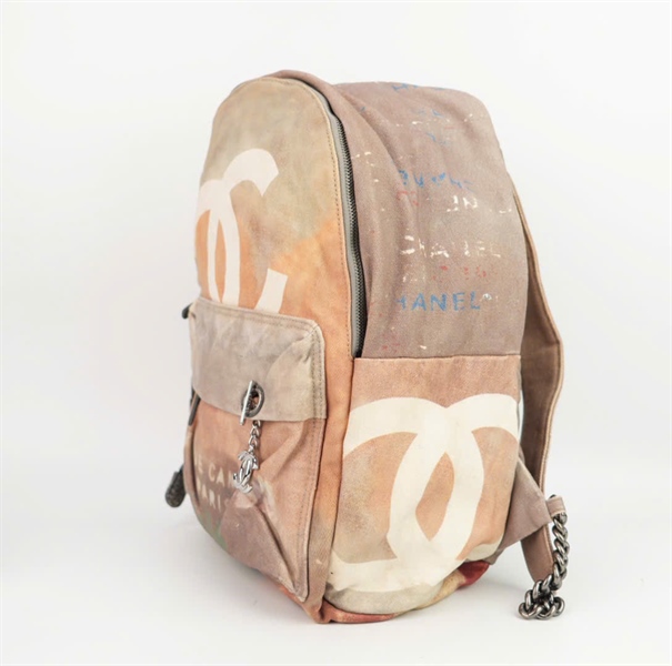 Balo Chanel màu loang ++