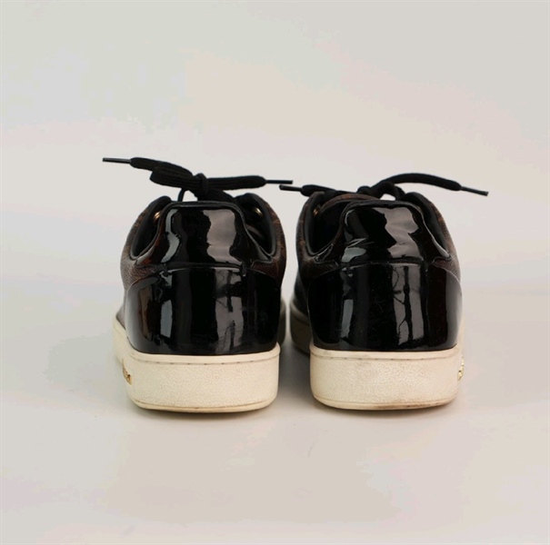 Giày LV hoa nâu KG+