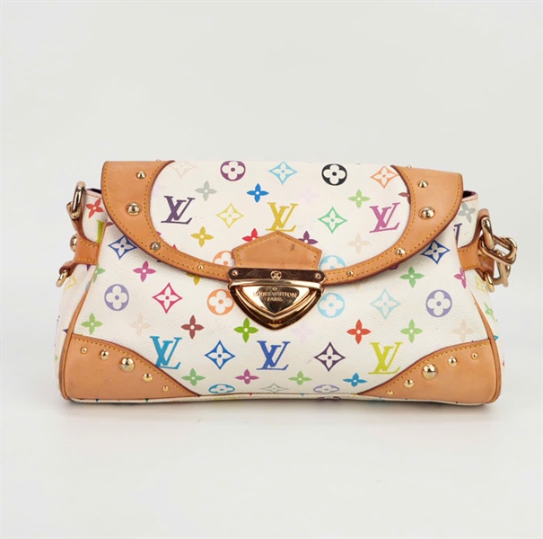 Túi LV hoa màu size 26 ++