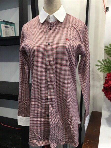 Đầm BBR dáng sơ mi kẻ sọc +